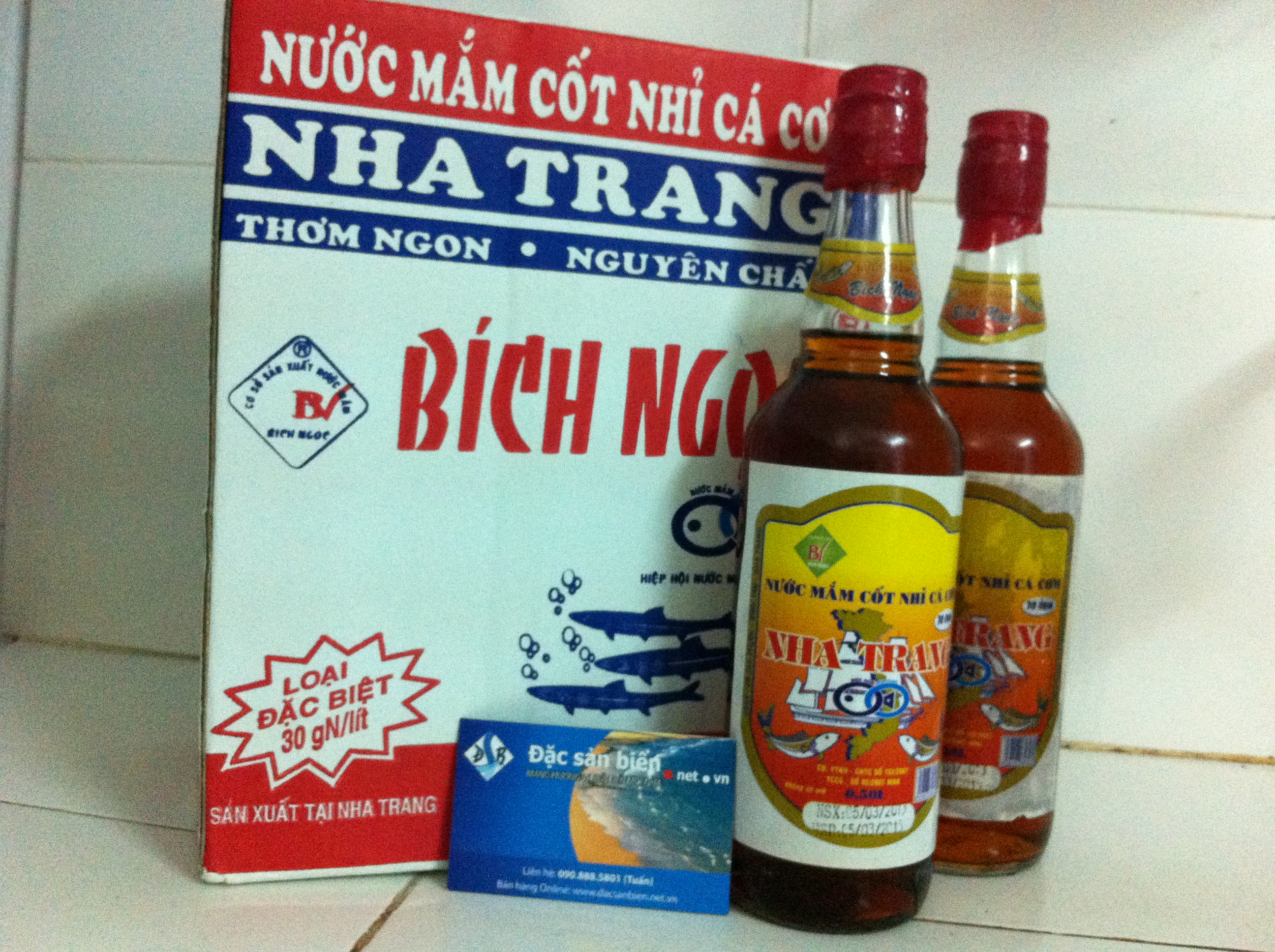 nước mắm Bích Ngọc an toàn cho sức khỏe | Đặc sản Kim Biển
